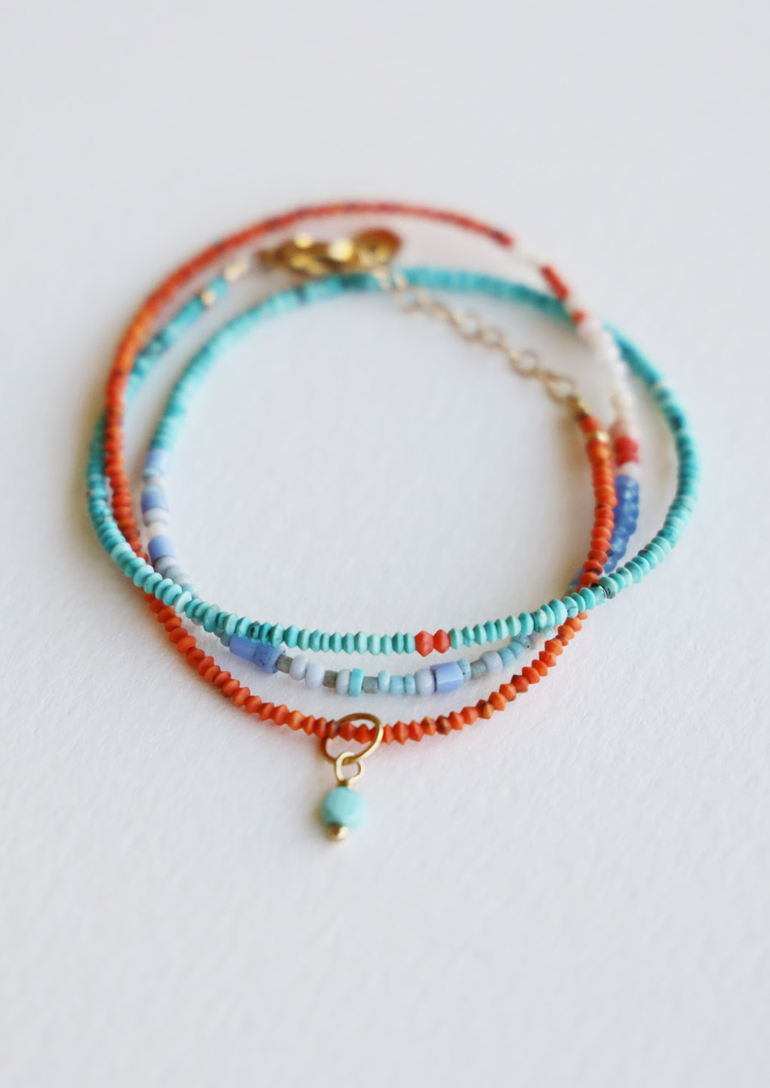 Lucky Turquoise Wrap Honey Ice